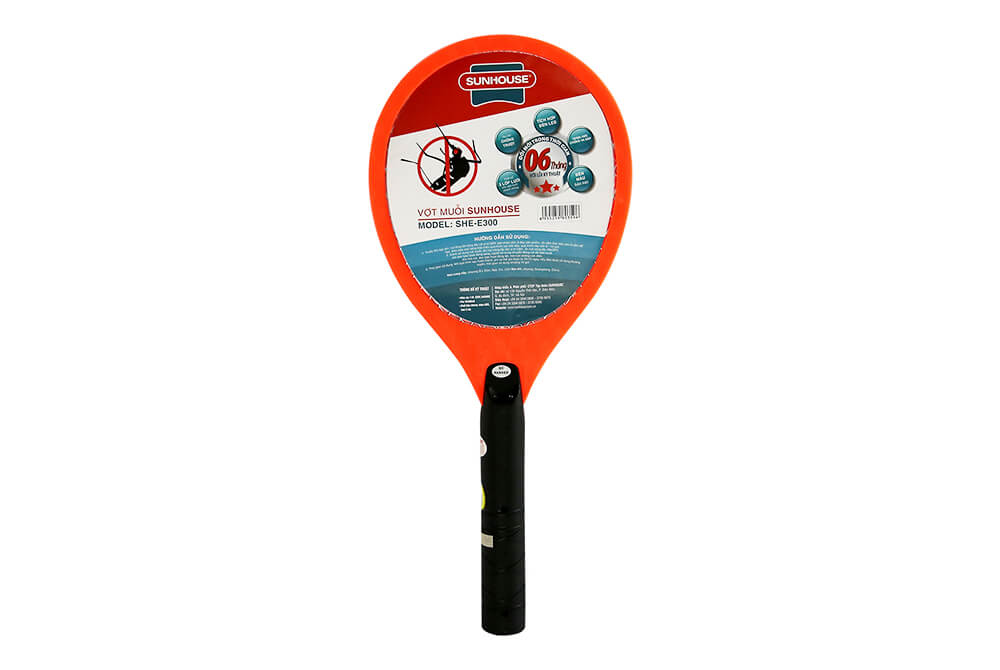 SUNHOUSE mosquito swatter SHE-E300 Orange color 006