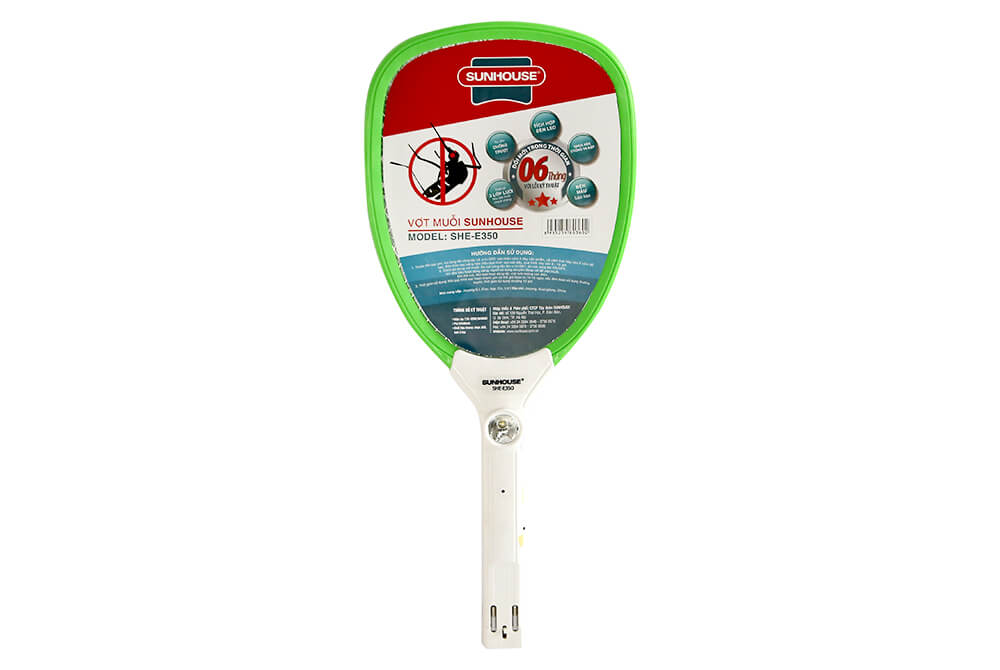 SUNHOUSE mosquito swatter SHE-E350 Green color 001