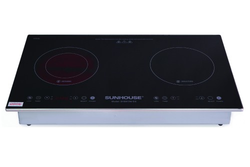 Double infrared induction cooker SUNHOUSE SHB9106-ES 001