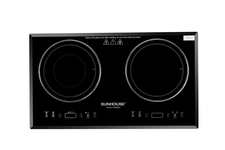 Double infrared induction cooker SUNHOUSE SHB8609 005