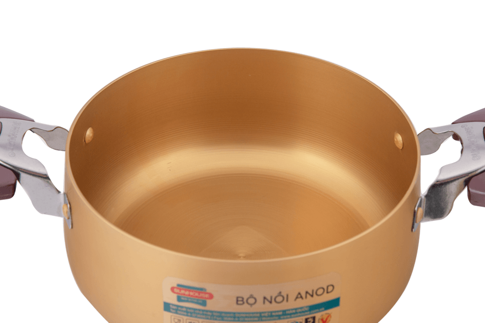 SUNHOUSE anodized cookware set SH6634 005