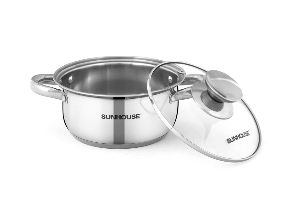 SUNHOUSE three-layer bottom pot SH22116 002