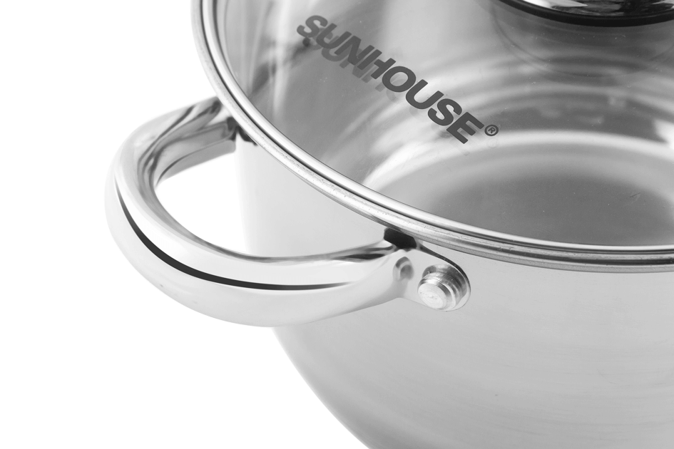 SUNHOUSE three-layer bottom pot SH22120 004