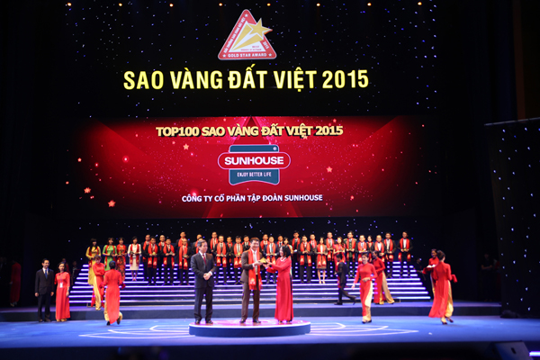 Vietnam Gold Star 2015 honors SUNHOUSE Group