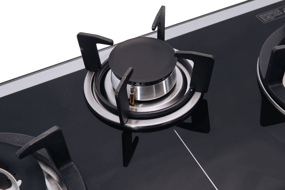 High qualified build in gas on somipress glass hob with 3 burners APEX APB8802 003
