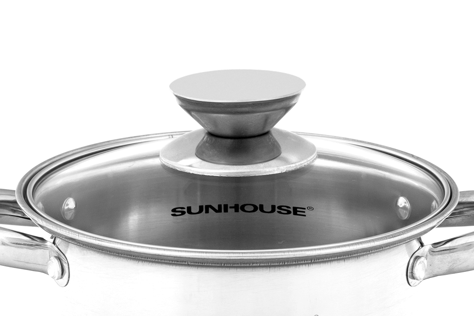 SUNHOUSE three-layer bottom pot SH22116 006