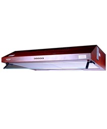FLAT GLASS HOOD WITH WOODGRAIN EXTERIOR SUNHOUSE SHB6618W