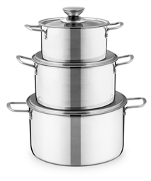 SUNHOUSE 3-piece cookware set SH114