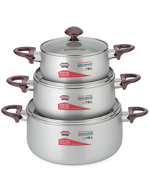 SUNHOUSE anodized cookware set SH8833QT