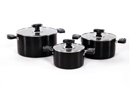 SUNHOUSE anodized cookware set SH8937