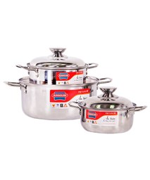 SUNHOUSE 3-piece cookware set SH223