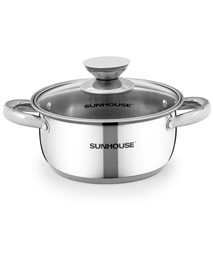 SUNHOUSE three-layer bottom pot SH22116