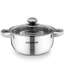 SUNHOUSE three-layer bottom pot SH22120