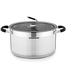 SUNHOUSE three-layer bottom pot SHG24326
