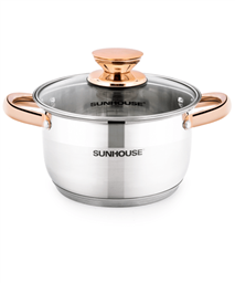 SUNHOUSE five-layer bottom pot SHG24216