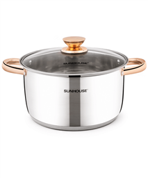 SUNHOUSE five-layer bottom pot SHG24226