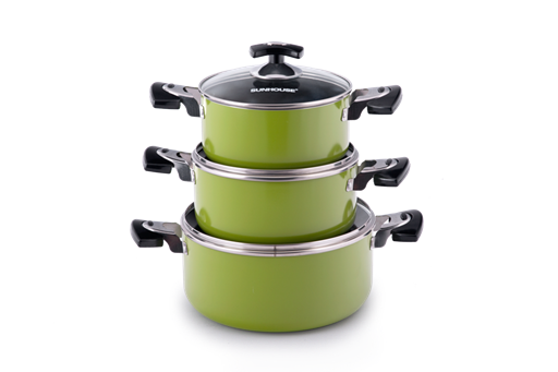 Aluminum pot set